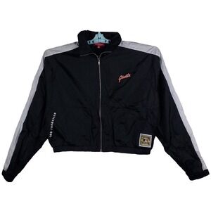 San Francisco Giants Mitchell & Ness MLB Womens Medium Windbreaker Black‎ New